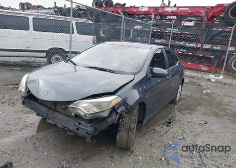 2015 Toyota Corolla Le из США, поврежденный, VIN 2T1BURHE9FC323740